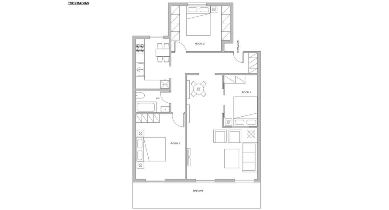 Houseloft Harmony Gardens Apartment Солун Екстериор снимка